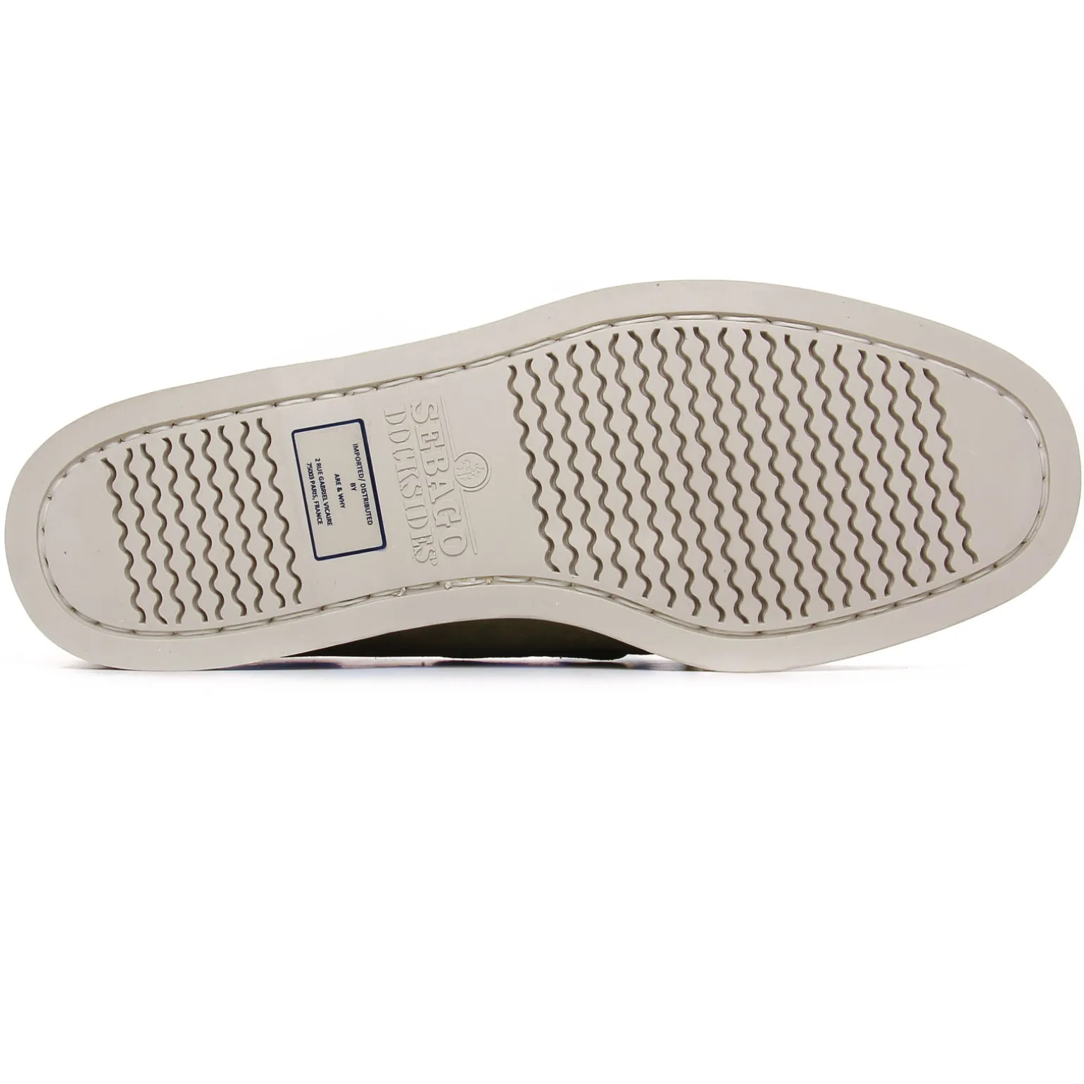 Mocassins Bateaux Sebago Docksides Crazy grenn military