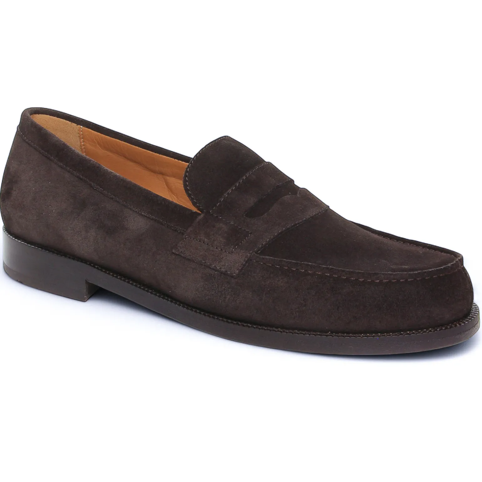 Mocassins Brett Sons James V Velours Marron