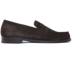 Mocassins Brett Sons James V Velours Marron