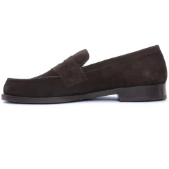 Mocassins Brett Sons James V Velours Marron