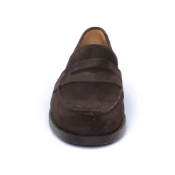 Mocassins Brett Sons James V Velours Marron