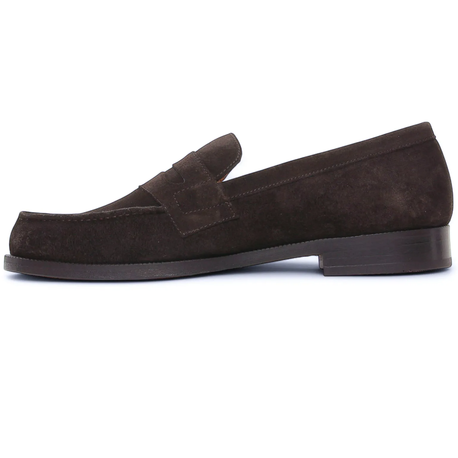 Mocassins Brett Sons James V Velours Marine
