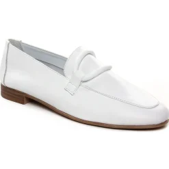 Mocassins Coco Et Abricot Esparros Blanc