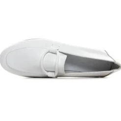 Mocassins Coco Et Abricot Esparros Blanc
