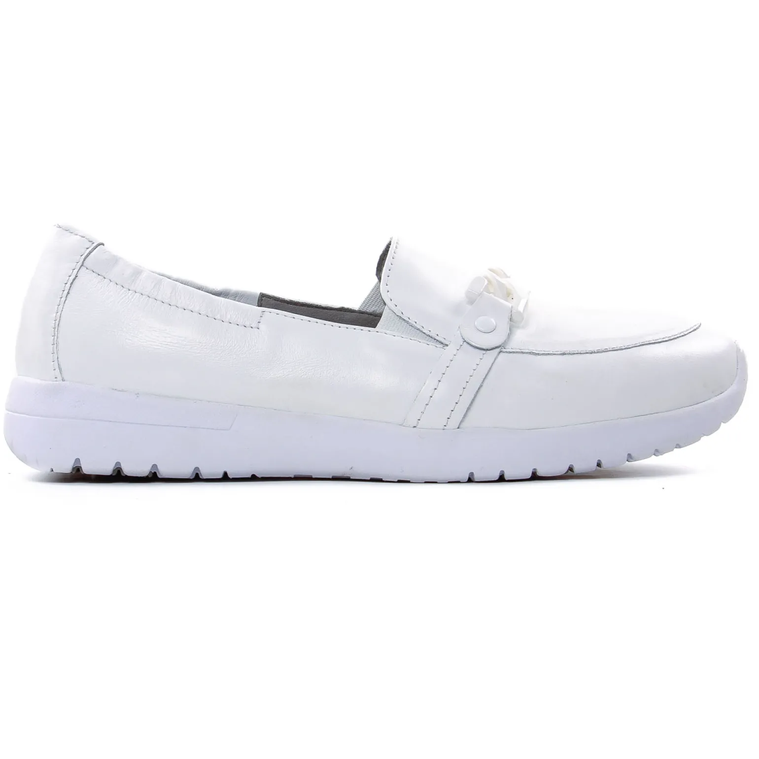 Mocassins Confort Caprice 24762 White Nappa