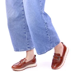 Mocassins Confort Hispanitas Loira Hi243621 Cuero