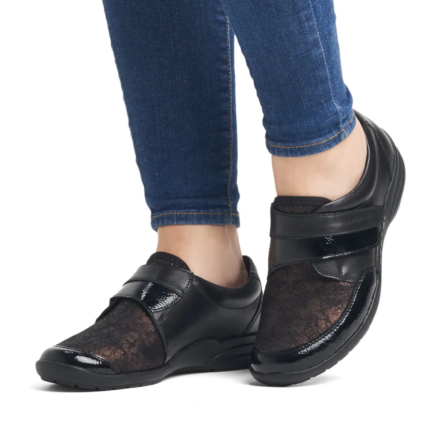 Mocassins Confort Remonte R7600-03 Black