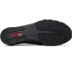 Mocassins Confort Rieker 53785-00 Schwarz