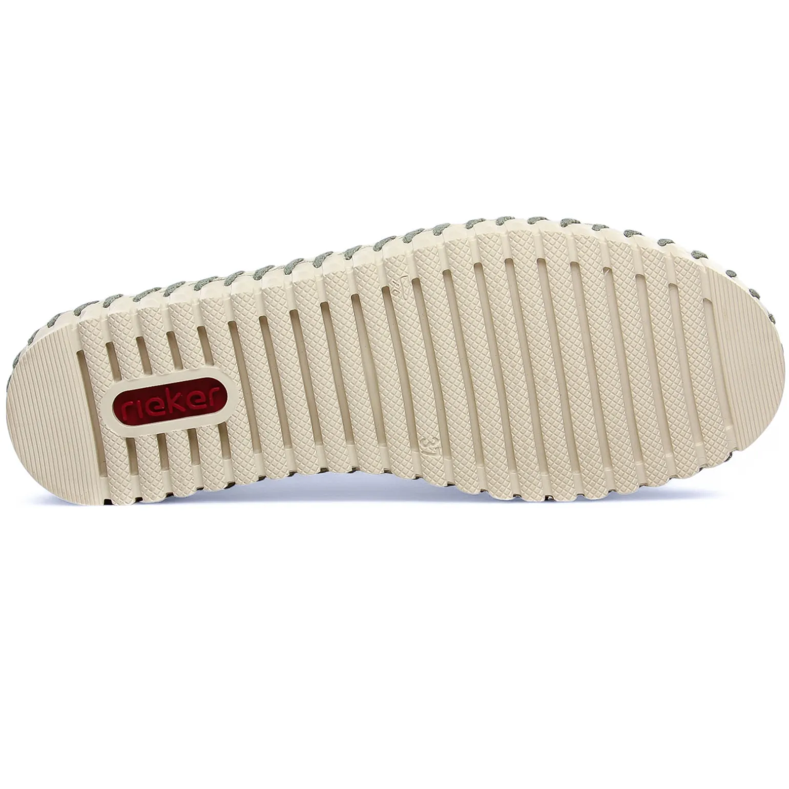 Mocassins Confort Rieker N1963-52 Mint Weiss