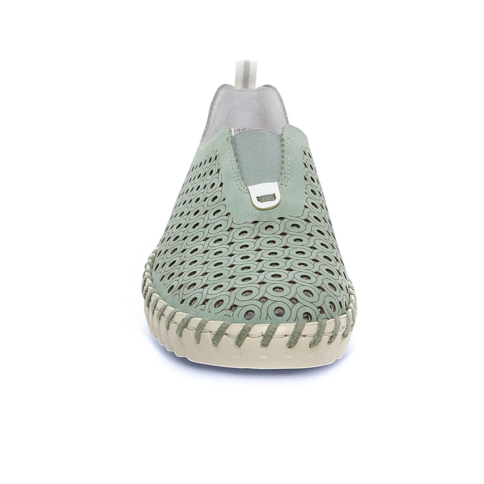 Mocassins Confort Rieker N1963-52 Mint Weiss