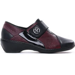 Mocassins Confort Rieker 47161-00 Schwarz-Chianti