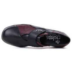 Mocassins Confort Rieker 47161-00 Schwarz-Chianti