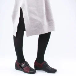 Mocassins Confort Rieker 47161-00 Schwarz-Chianti