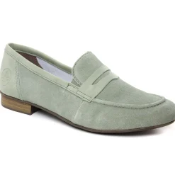 Mocassins Confort Rieker 51954-52 Pistazie