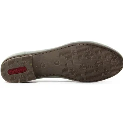 Mocassins Confort Rieker 51954-52 Pistazie