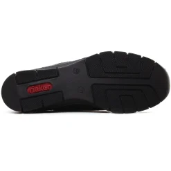 Mocassins Confort Rieker 537C0-00 Schwarz