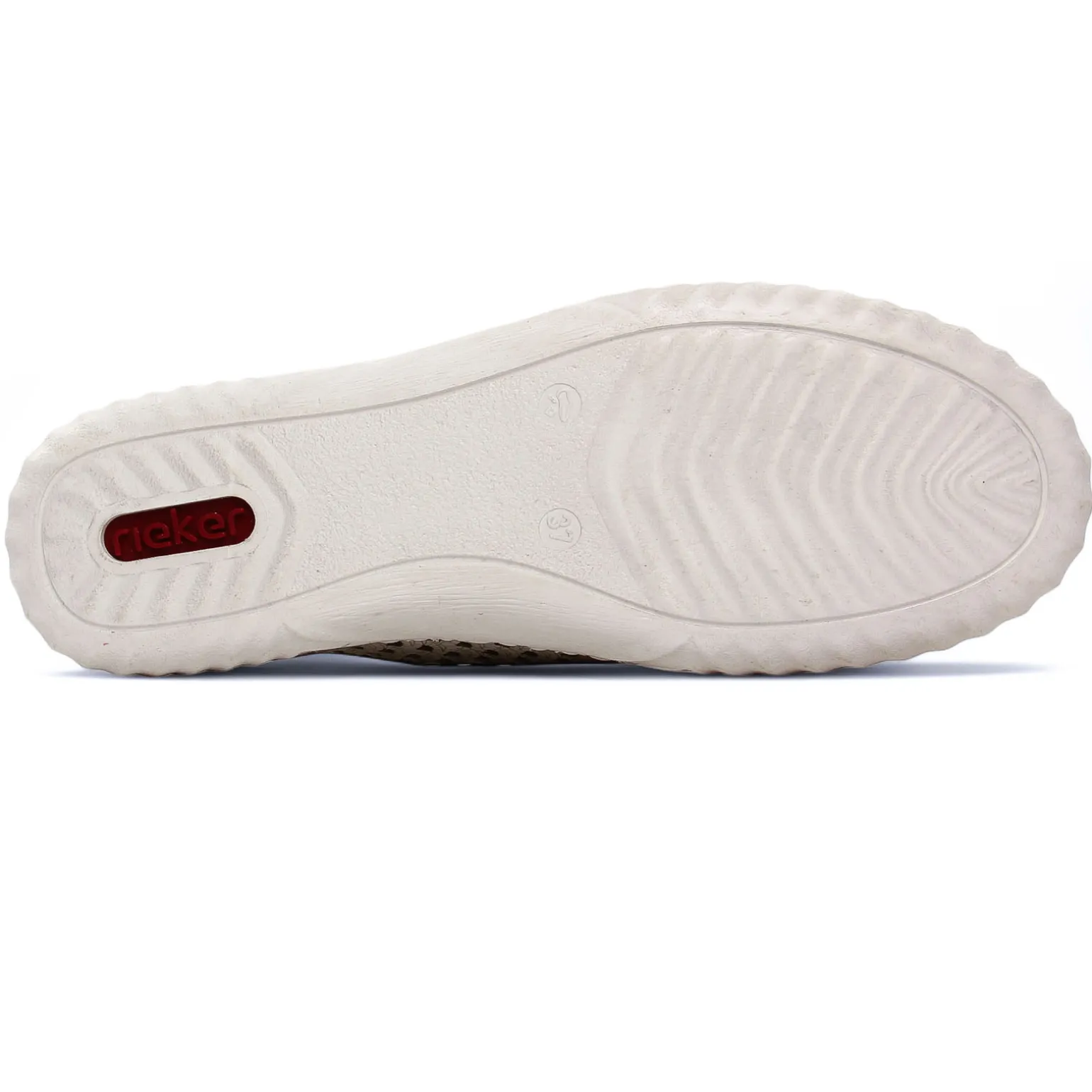 Mocassins Confort Rieker N0965-80 Weiss