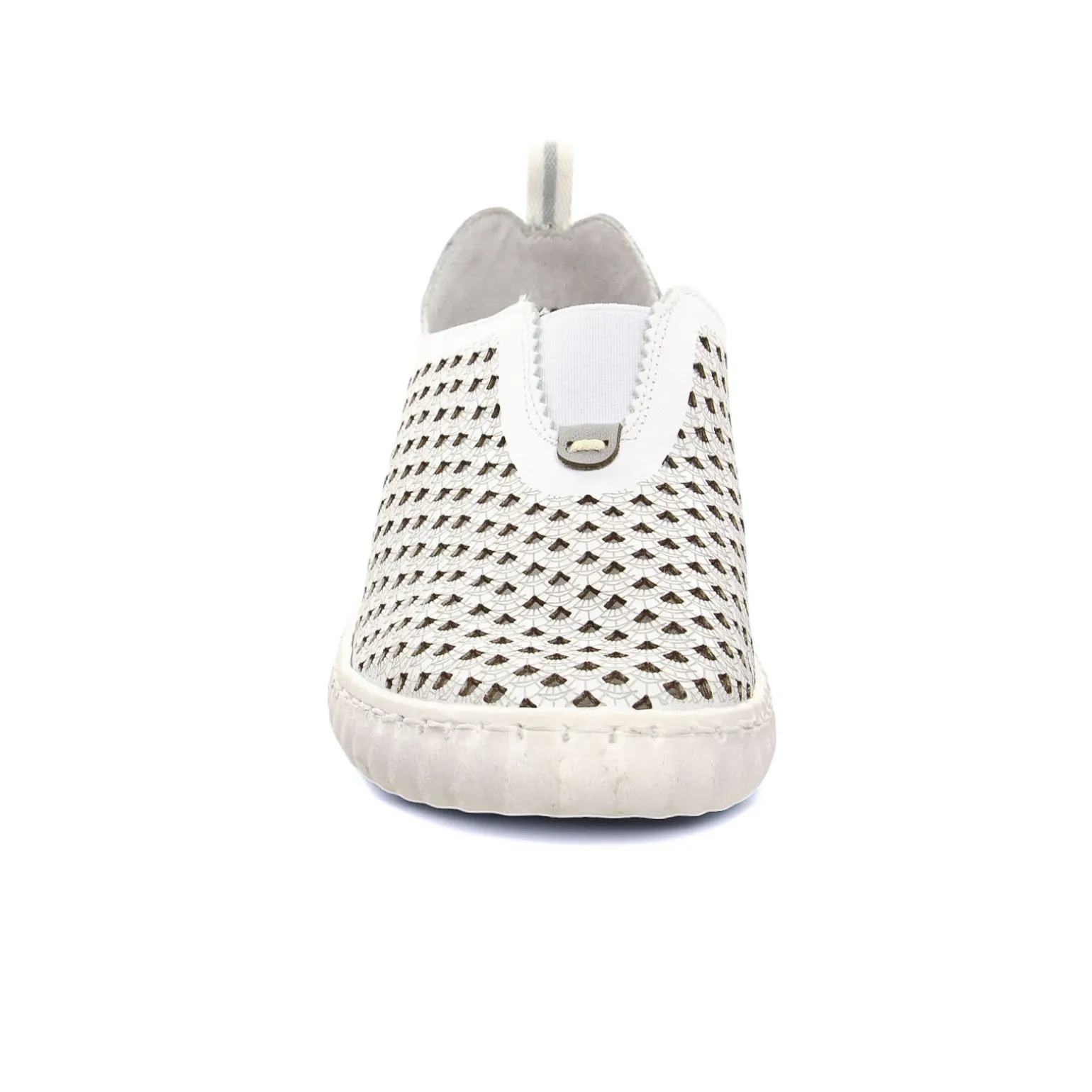 Mocassins Confort Rieker N0965-80 Weiss
