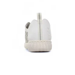 Mocassins Confort Rieker N0965-80 Weiss