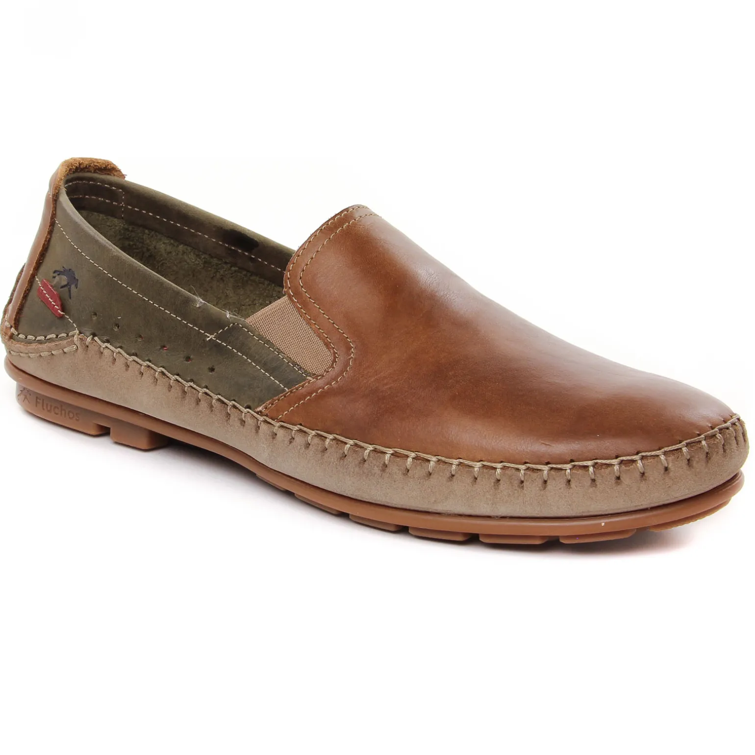 Mocassins Fluchos F1178 Cuero