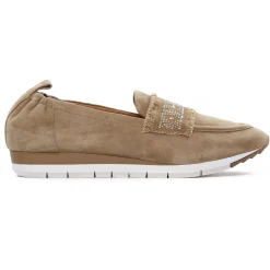Mocassins Fugitive Venus Velour Beige