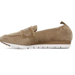 Mocassins Fugitive Venus Velour Beige