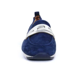 Mocassins Fugitive Venutz Velours Navy