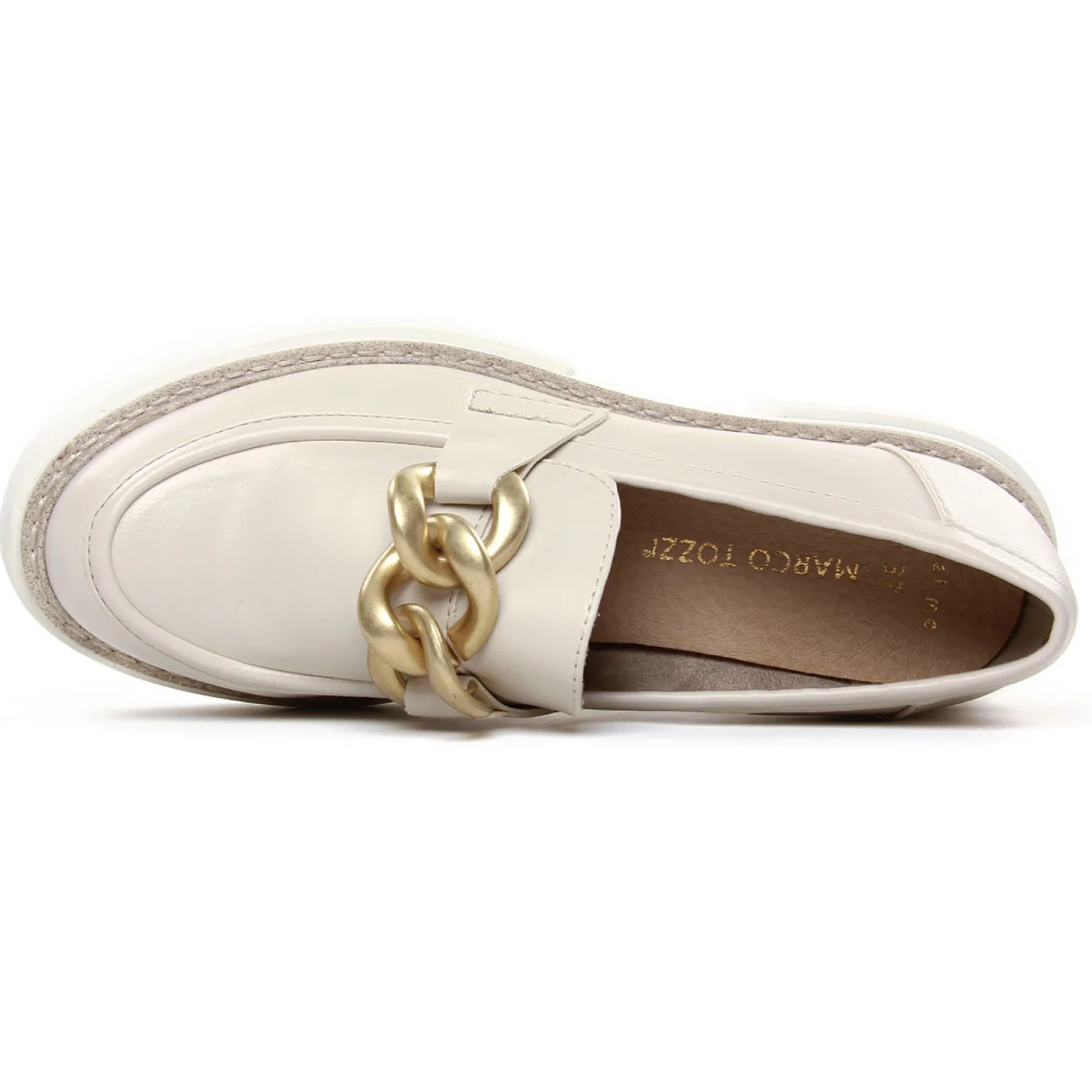 Mocassins Marco Tozzi 24705 Cream Gold