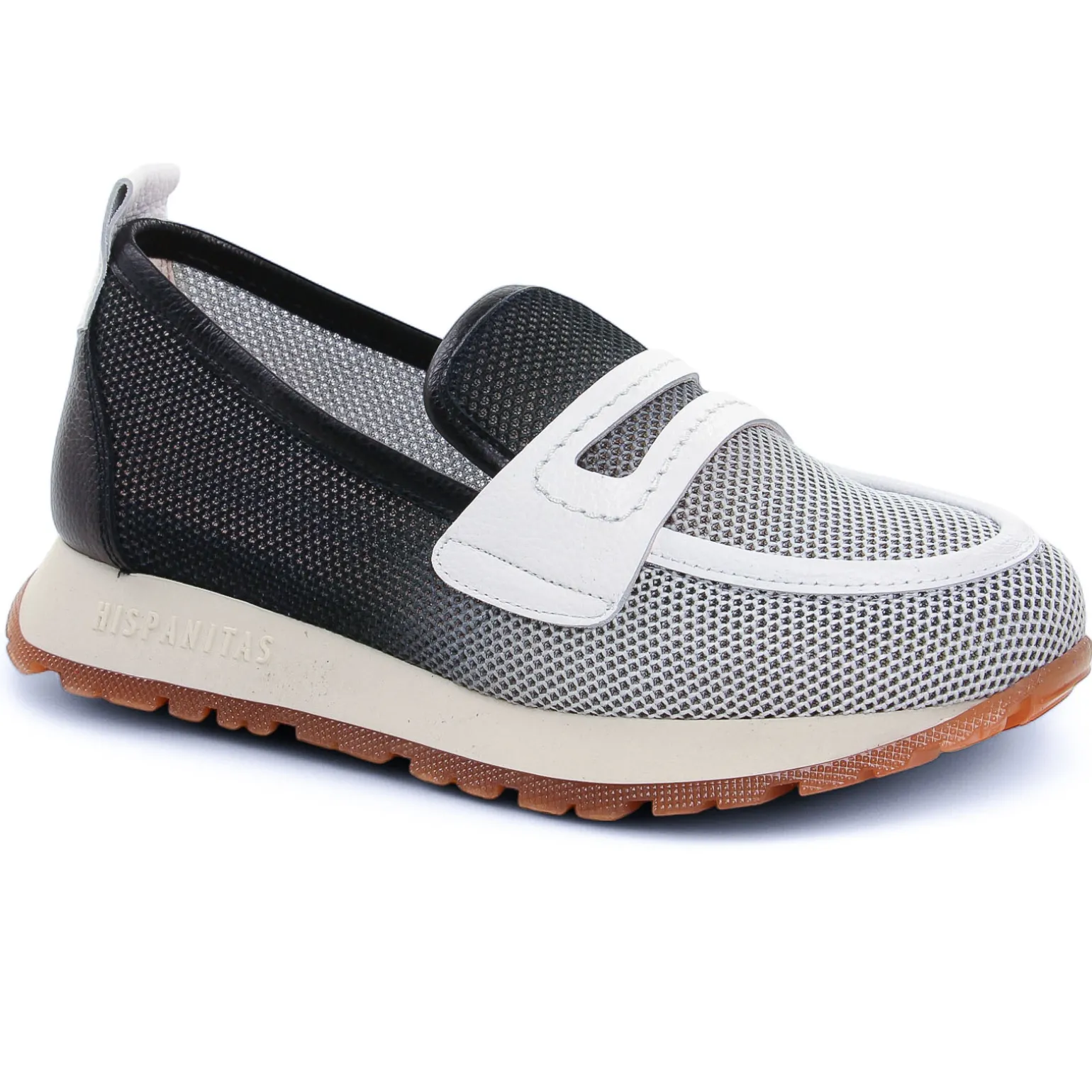 Mocassins Plateforme Hispanitas Borneo Black White