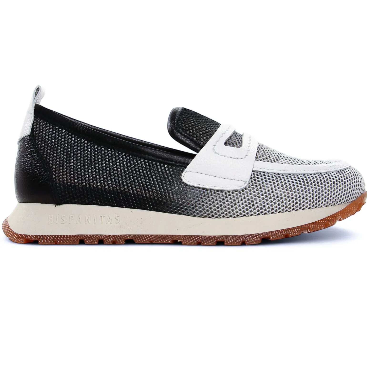 Mocassins Plateforme Hispanitas Borneo Black White
