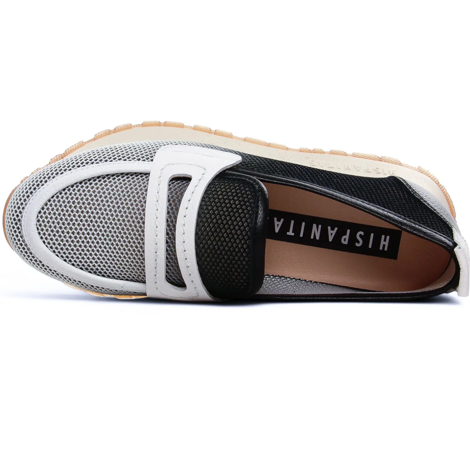 Mocassins Plateforme Hispanitas Borneo Black White