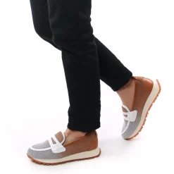 Mocassins Plateforme Hispanitas Borneo White Brown