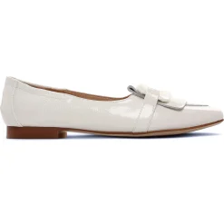 Mocassins Regarde Le Ciel Jeanine-02 Vernis Blanc