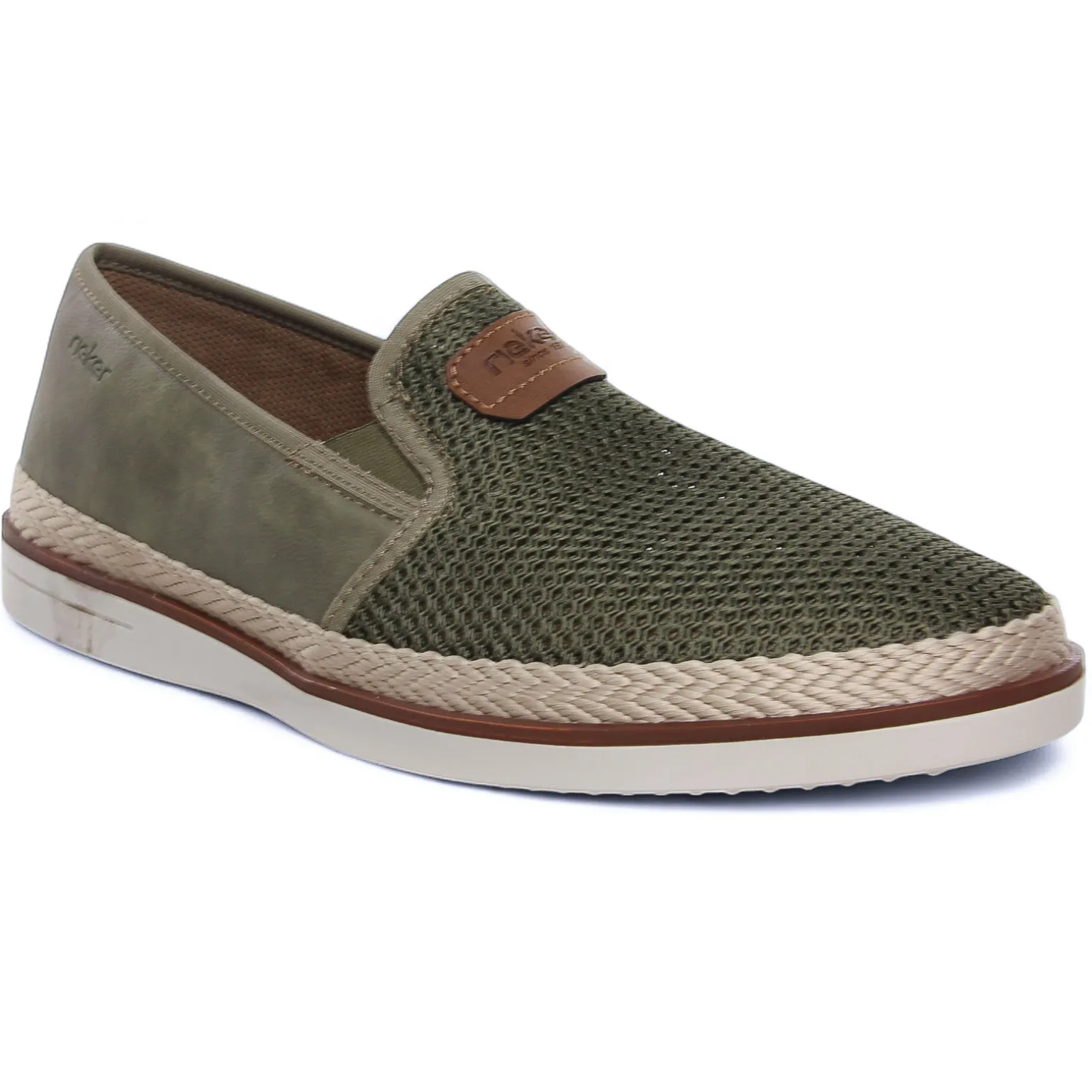 Mocassins Rieker B2366-54 Vert