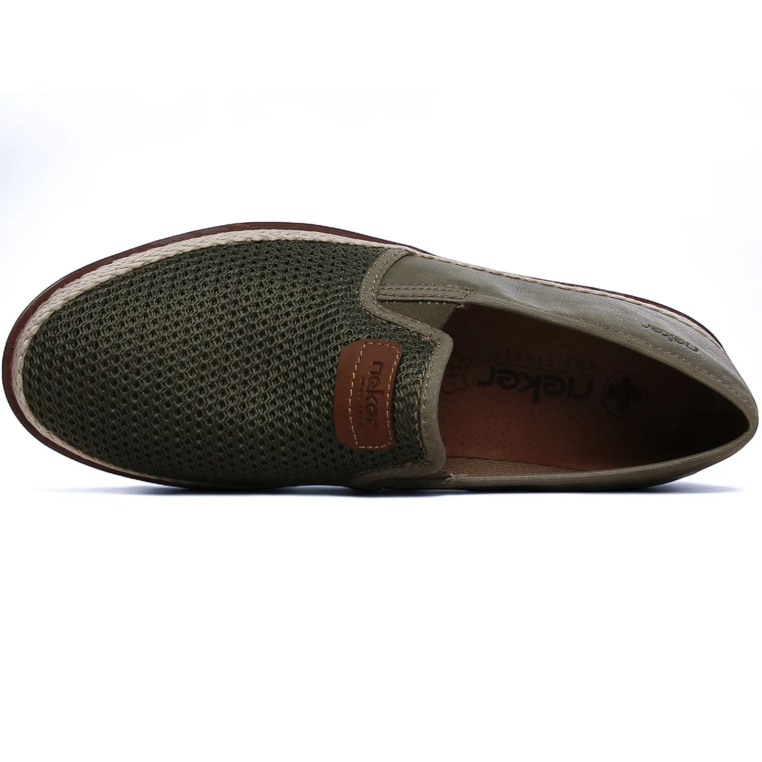 Mocassins Rieker B2366-54 Vert