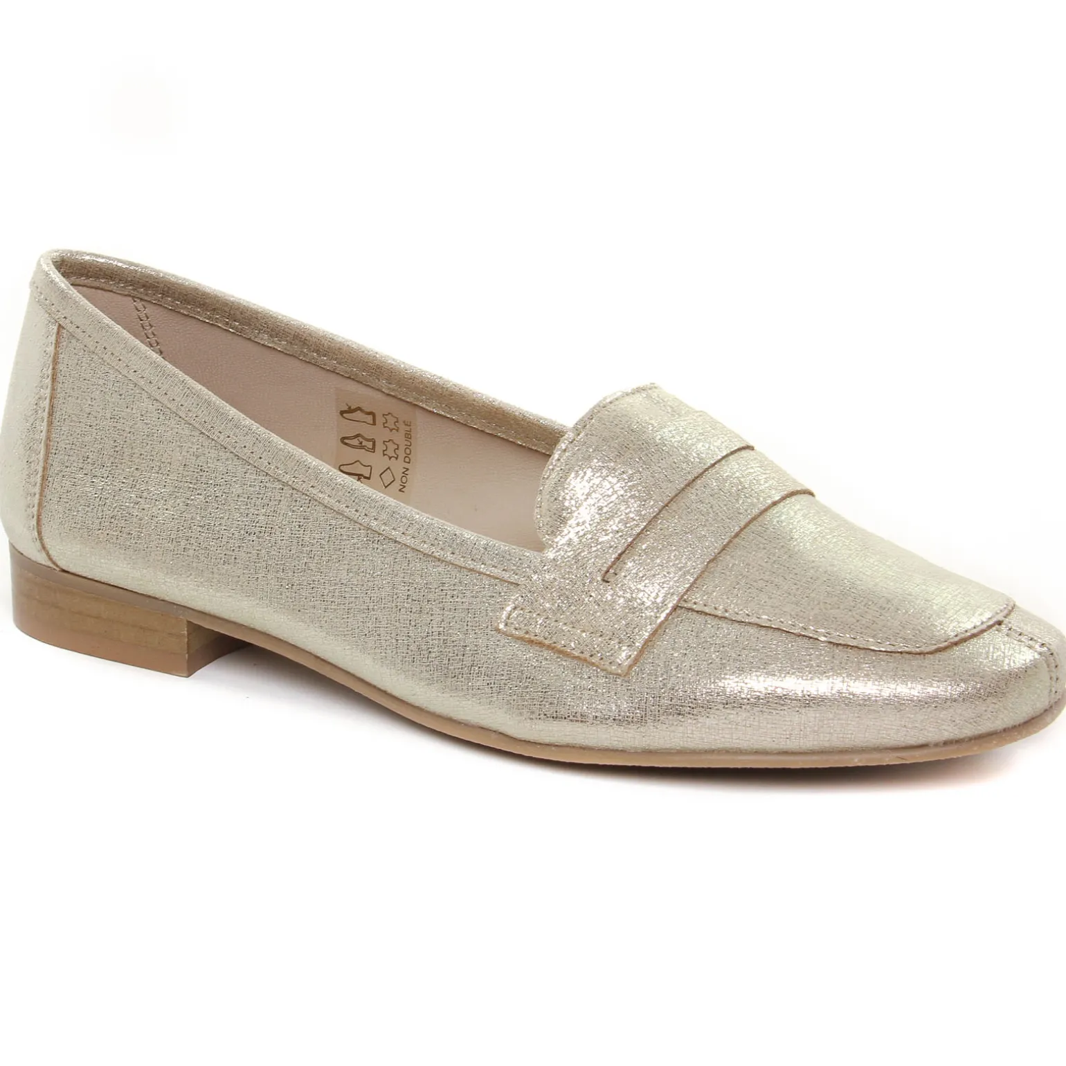 Mocassins Scarlatine Co11029An Platine