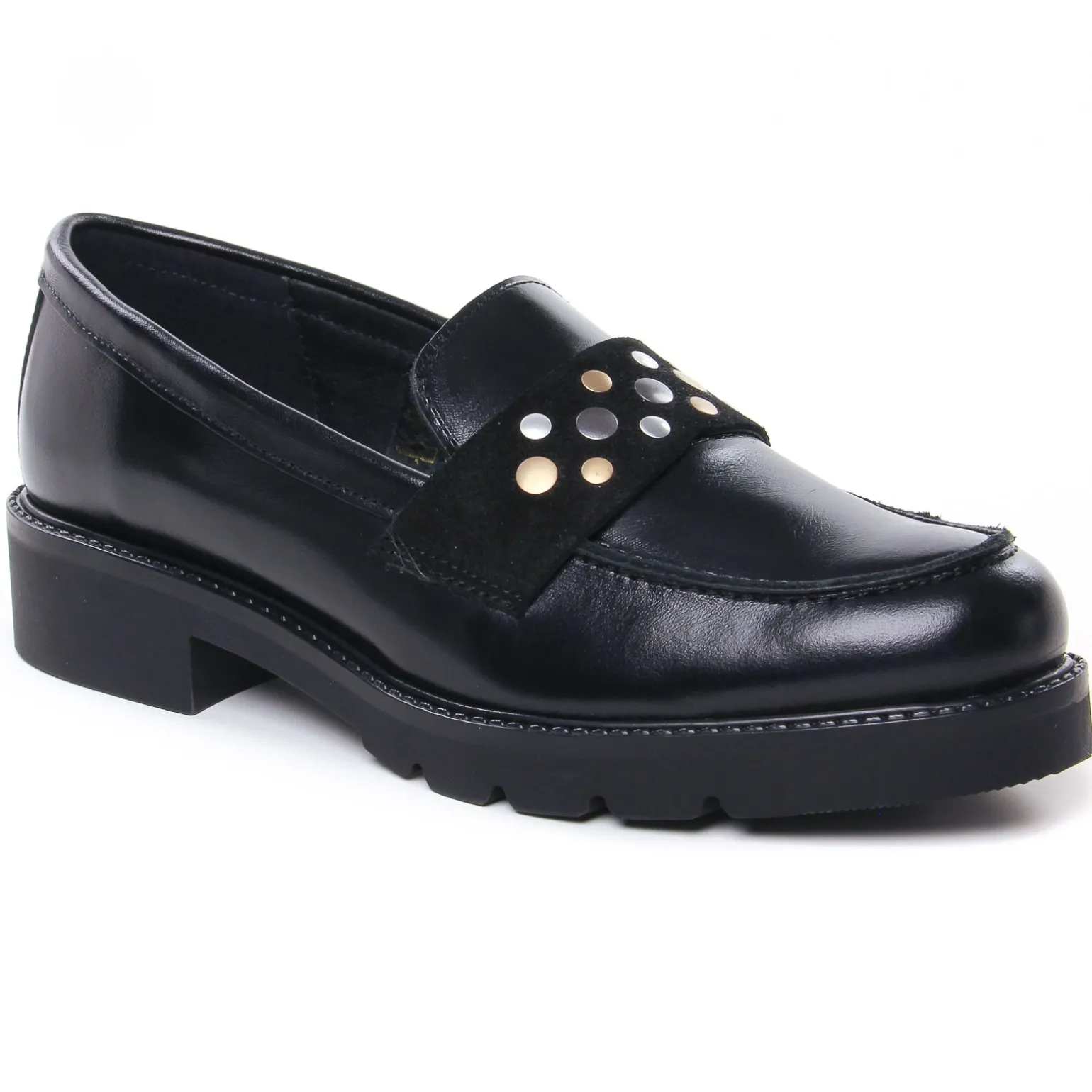 Mocassins Scarlatine Co11302E Noir