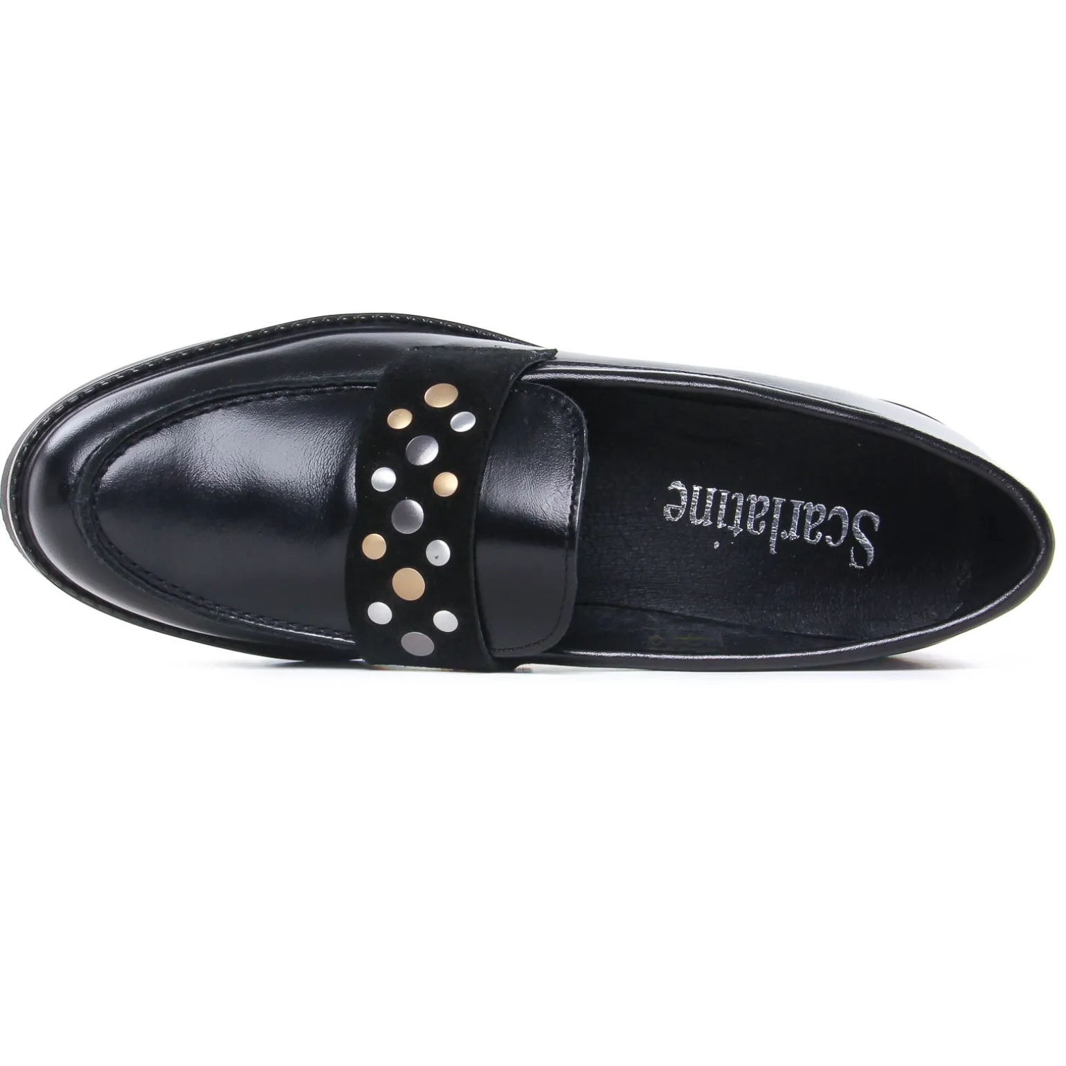 Mocassins Scarlatine Co11302E Noir