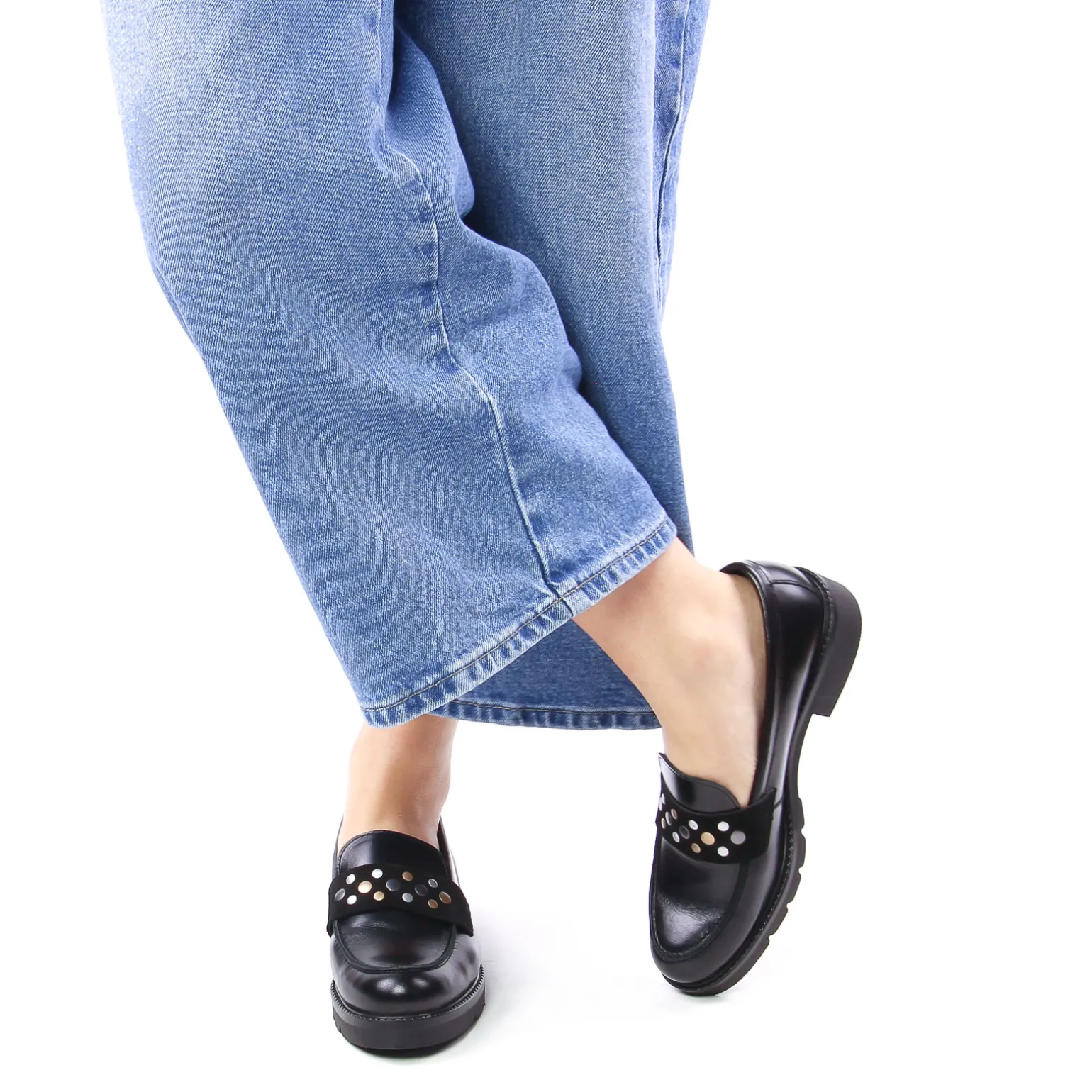 Mocassins Scarlatine Co11302E Noir