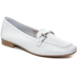 Mocassins Scarlatine Co110029Xc Blanc Argent