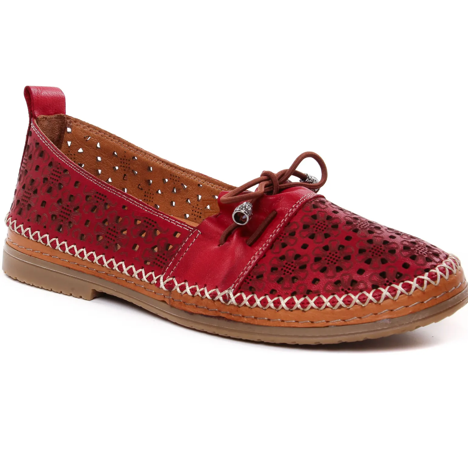 Mocassins Scarlatine Mayol Rouge