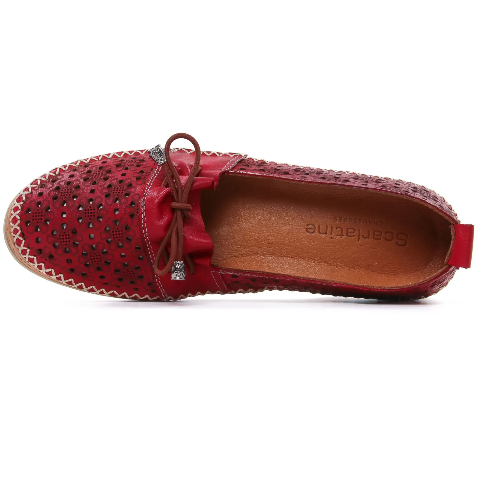 Mocassins Scarlatine Mayol Rouge