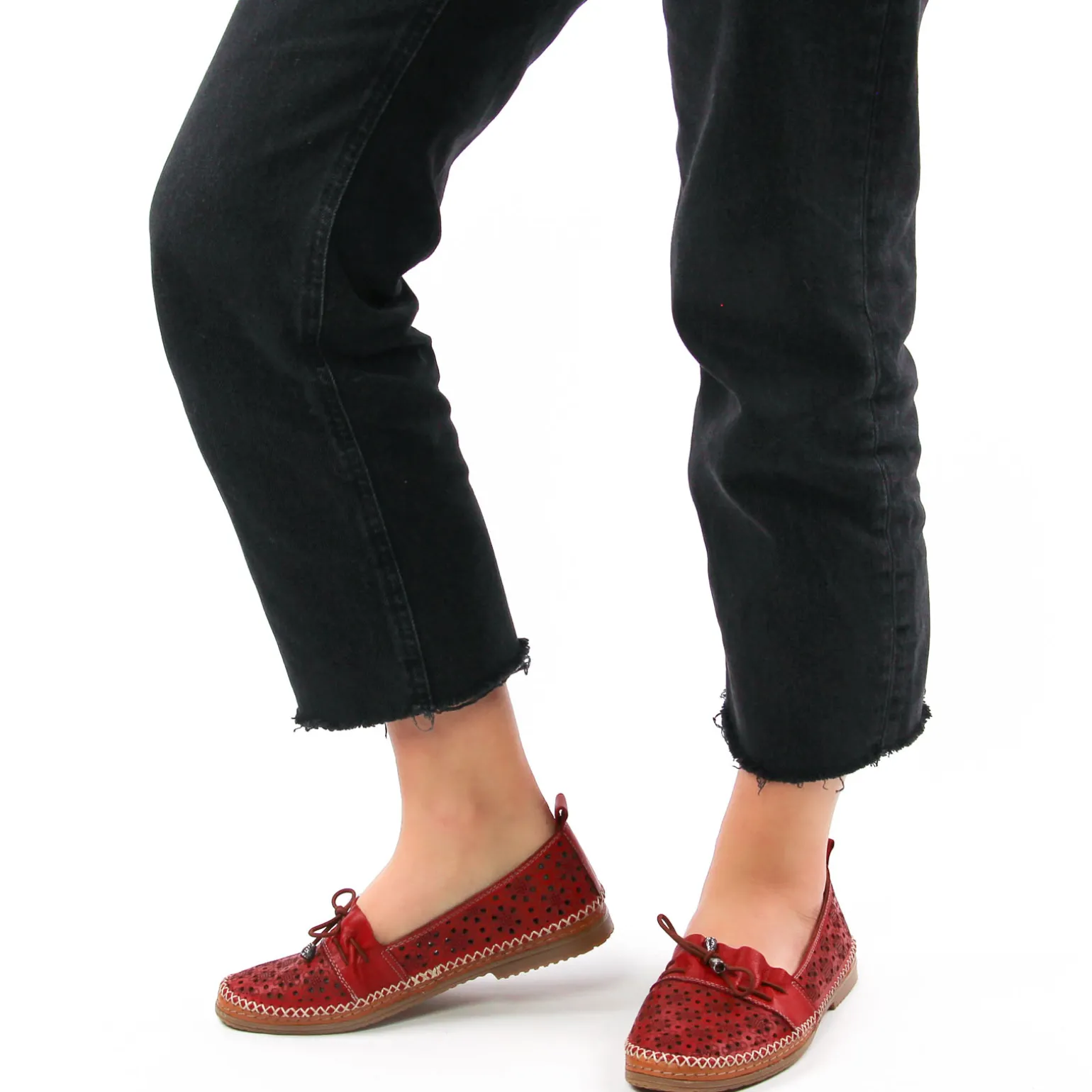 Mocassins Scarlatine Mayol Rouge