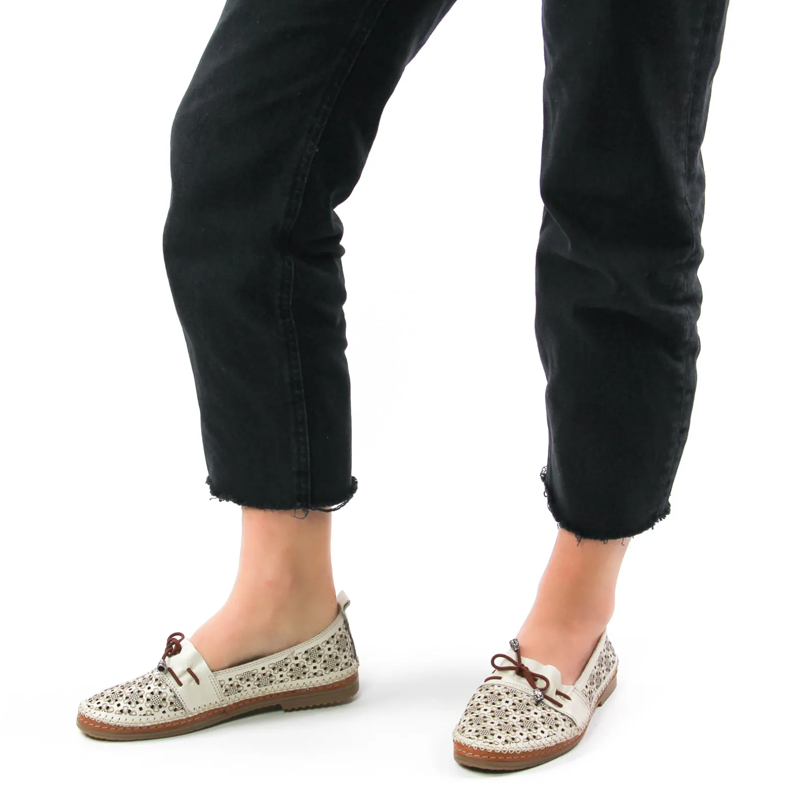 Mocassins Scarlatine Mayol Beige