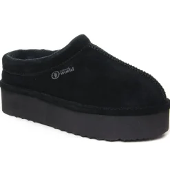 Mocassins Slippers Natural World Ker 7312 Noir
