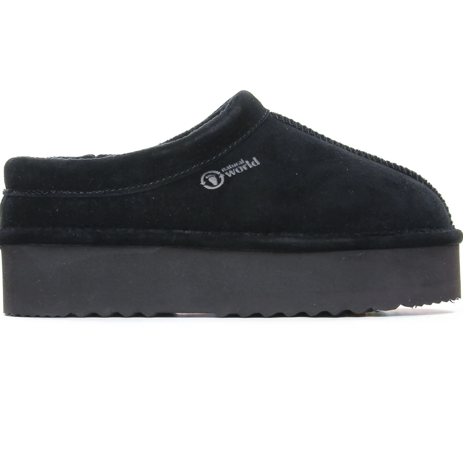 Mocassins Slippers Natural World Ker 7312 Noir