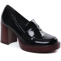Mocassins Talon Haut Tamaris 24420 Black