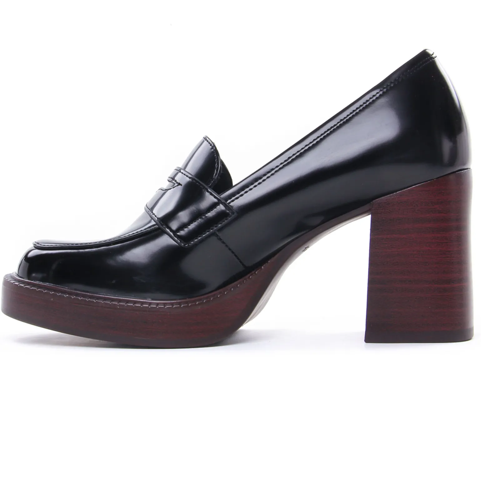 Mocassins Talon Haut Tamaris 24420 Black