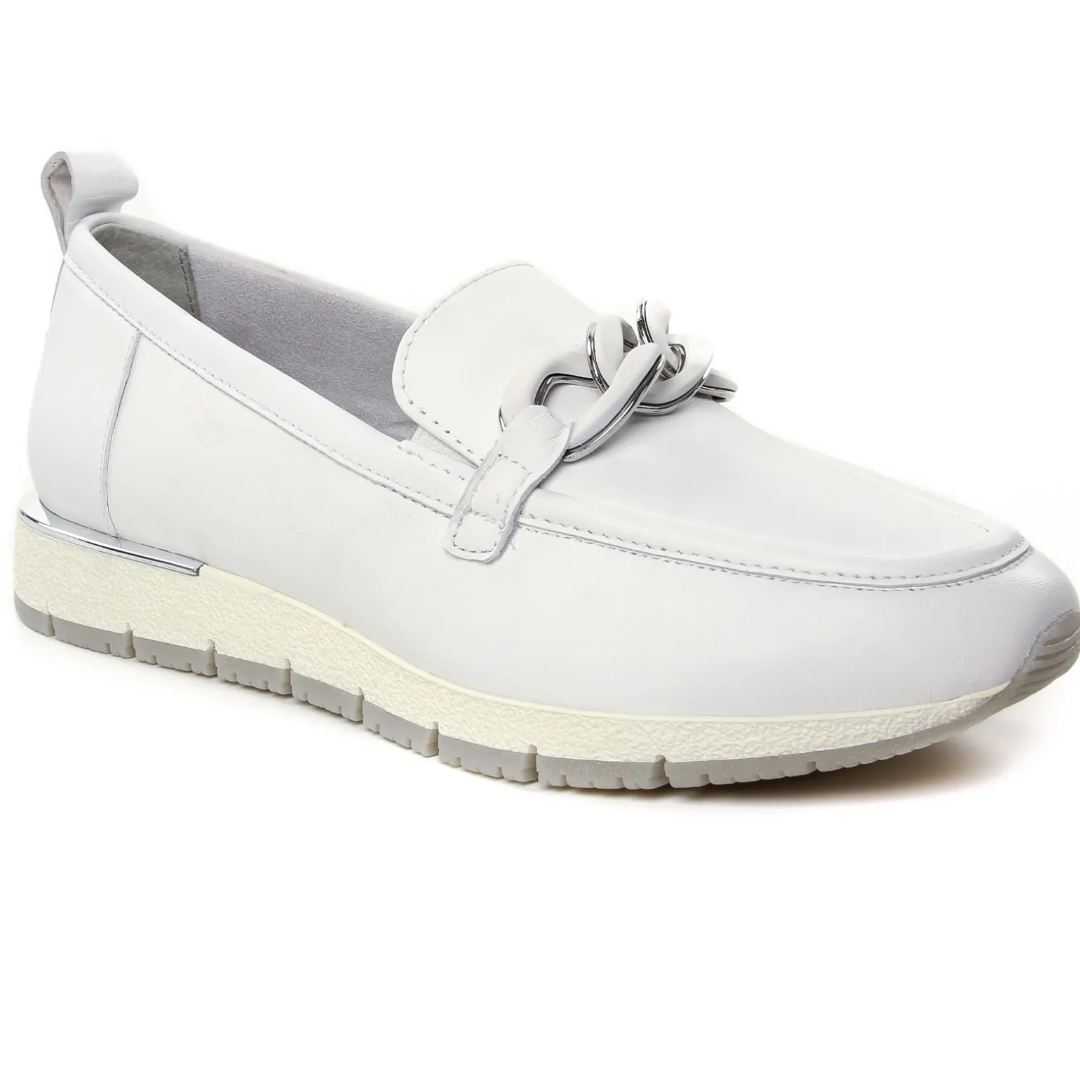 Mocassins Tamaris 24711 White Leather