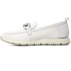 Mocassins Tamaris 24711 White Leather